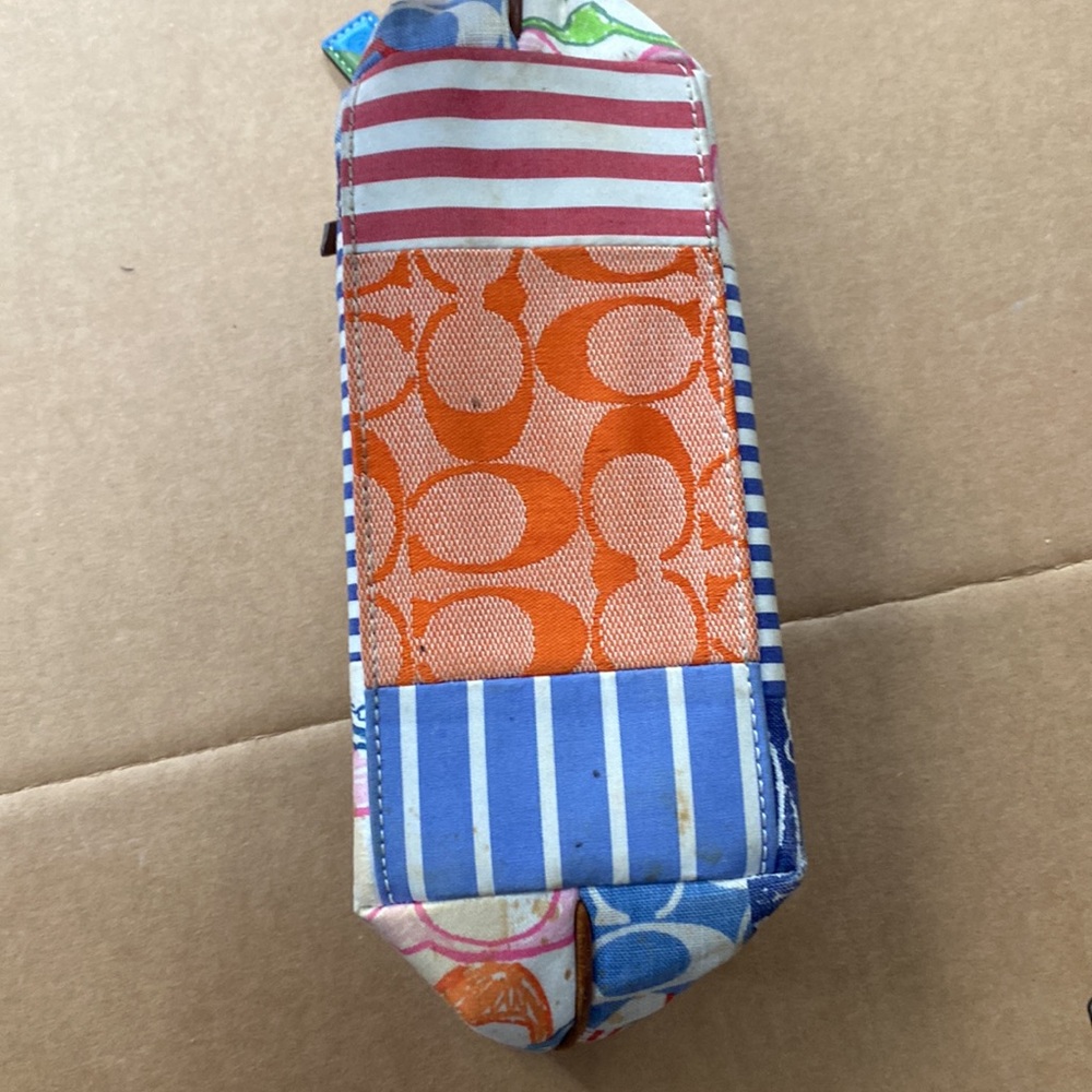 Limited Edition Patchwork Coach hand Bag - Picture 3 of 5